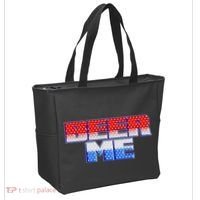 Red White And Blue Beer Me Tote Bag thumb 2