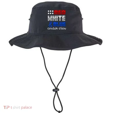 Red White And Blue Cousin Crew Bucket Hat