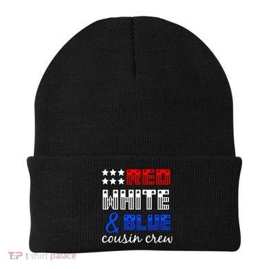 Red White And Blue Cousin Crew Beanie