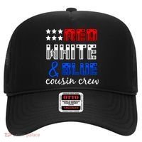 Red White And Blue Cousin Crew Hat thumb 0