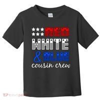 Red White And Blue Cousin Crew Toddler T-Shirt thumb 0