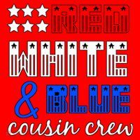 Red White And Blue Cousin Crew Santa Hat thumb 1