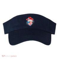 Red White and Blue Cowboy Cat Visor thumb 0