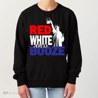 Red White and Booze USA Beer Women's Sweatshirt thumb 0