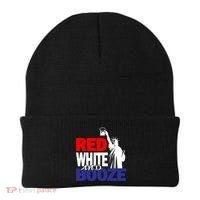 Red White and Booze USA Beer Beanie thumb 0
