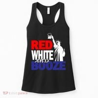 Red White and Booze USA Beer Women's Tank Top thumb 0
