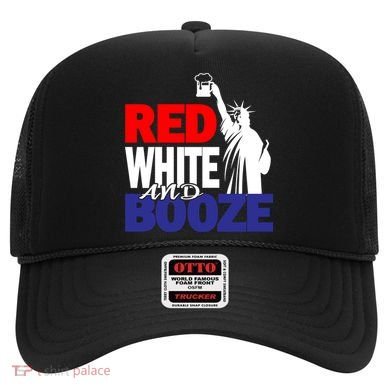 Red White and Booze USA Beer Hat