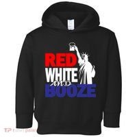Red White and Booze USA Beer Toddler Hoodie thumb 0