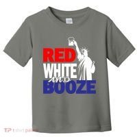 Red White and Booze USA Beer Toddler T-Shirt thumb 0