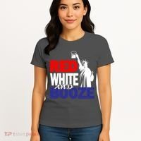 Red White and Booze USA Beer Women's T-Shirt thumb 4