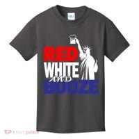 Red White and Booze USA Beer Kids T-Shirt thumb 0
