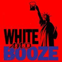 Red White and Booze USA Beer Santa Hat thumb 1