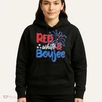Red White And Boujee 4th of July Fireworks Hoodie thumb 5