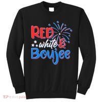 Red White And Boujee 4th of July Fireworks Sweatshirt thumb 0