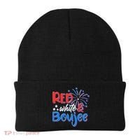 Red White And Boujee 4th of July Fireworks Beanie thumb 0
