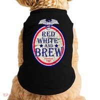 Red White And Brew Since 1776 Doggie Tank thumb 0