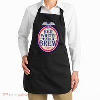 Red White And Brew Since 1776 Apron thumb 2