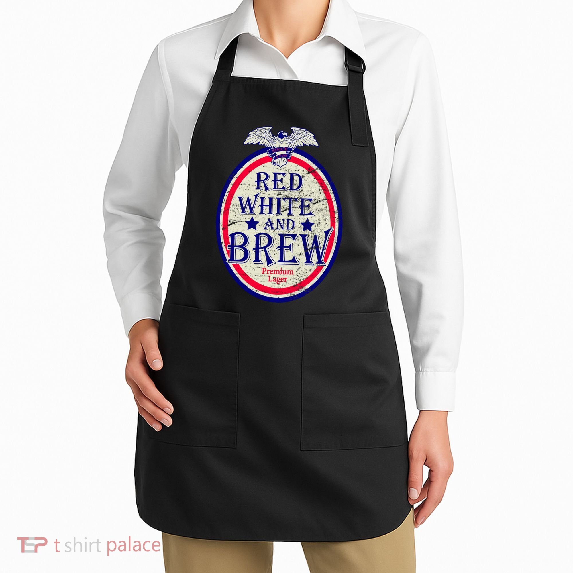 Red White And Brew Since 1776 Apron