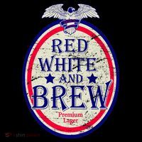 Red White And Brew Since 1776 Bucket Hat thumb 4