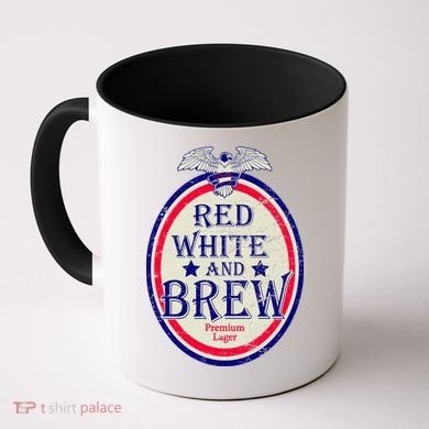 Red White And Brew Since 1776 Coffee Mug