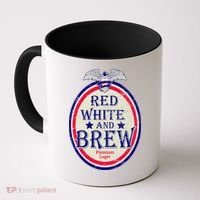 Red White And Brew Since 1776 Coffee Mug thumb 0