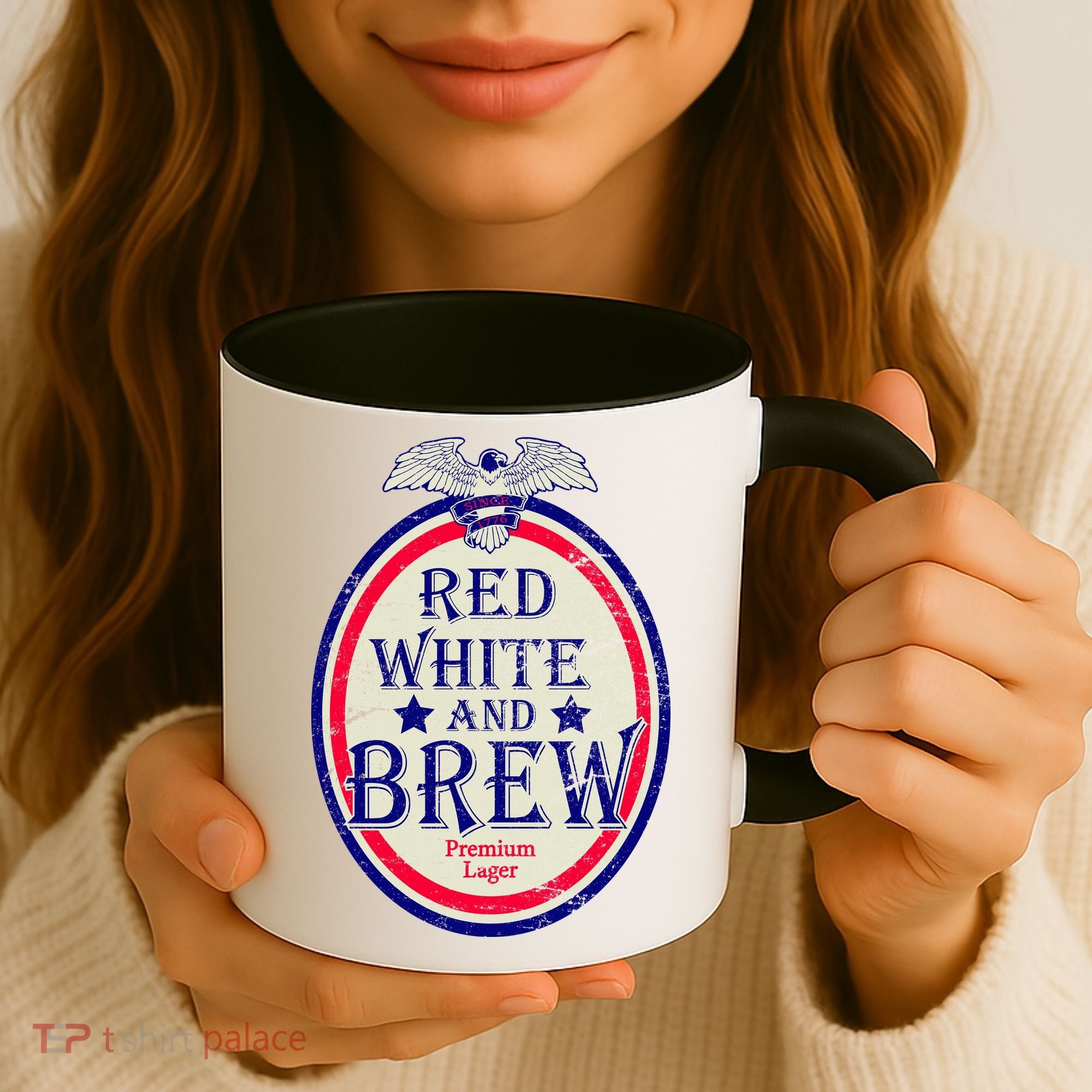 Red White And Brew Since 1776 Coffee Mug