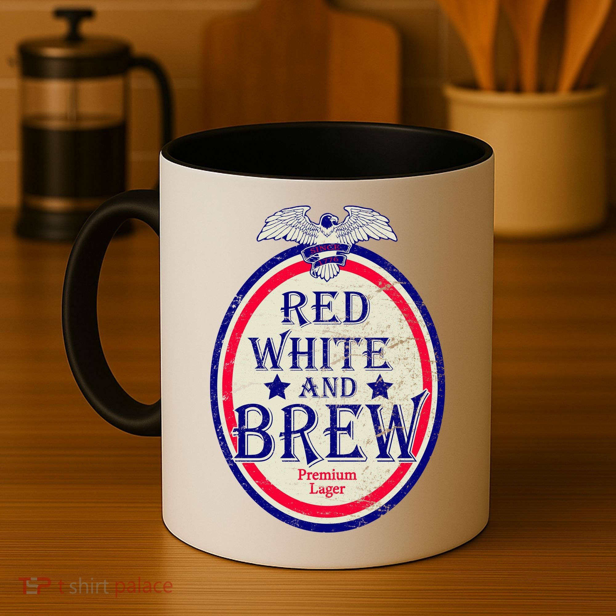 Red White And Brew Since 1776 Coffee Mug