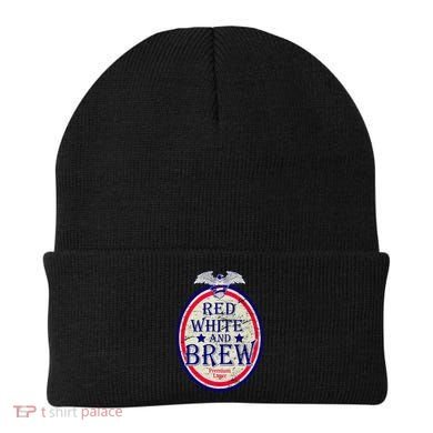Red White And Brew Since 1776 Beanie