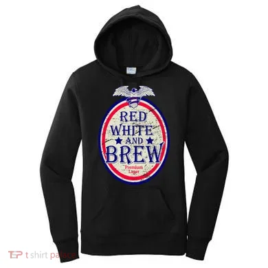 Red White And Brew Since 1776 Women's Hoodie