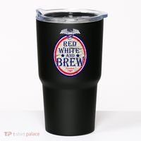 Red White And Brew Since 1776 Tumbler thumb 0