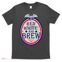 Red White And Brew Since 1776 T-Shirt thumb 0
