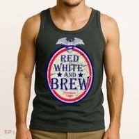 Red White And Brew Since 1776 Tank Top thumb 3