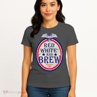 Red White And Brew Since 1776 Women's T-Shirt thumb 4