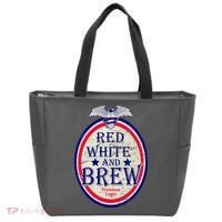 Red White And Brew Since 1776 Tote Bag thumb 0