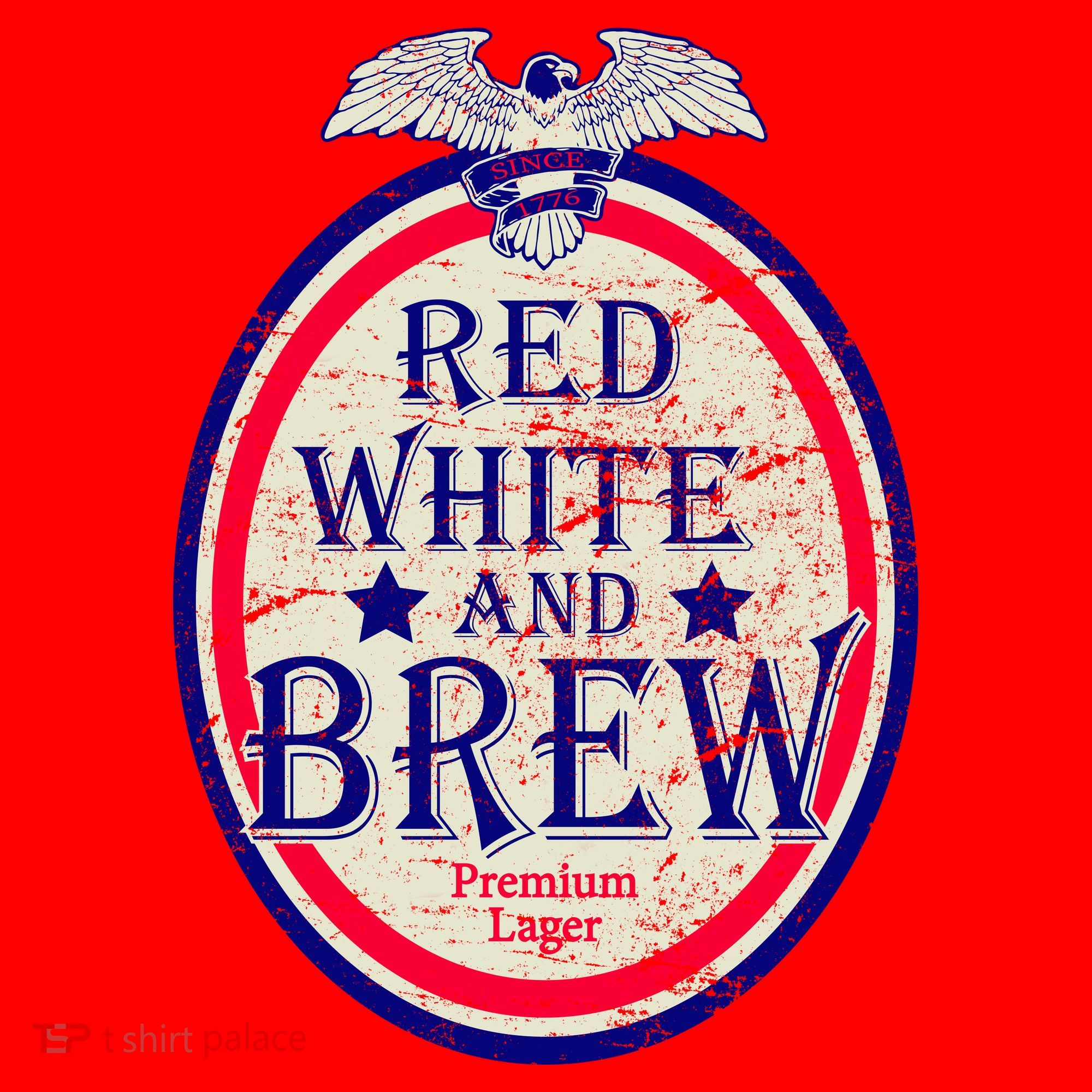 Red White And Brew Since 1776 Santa Hat