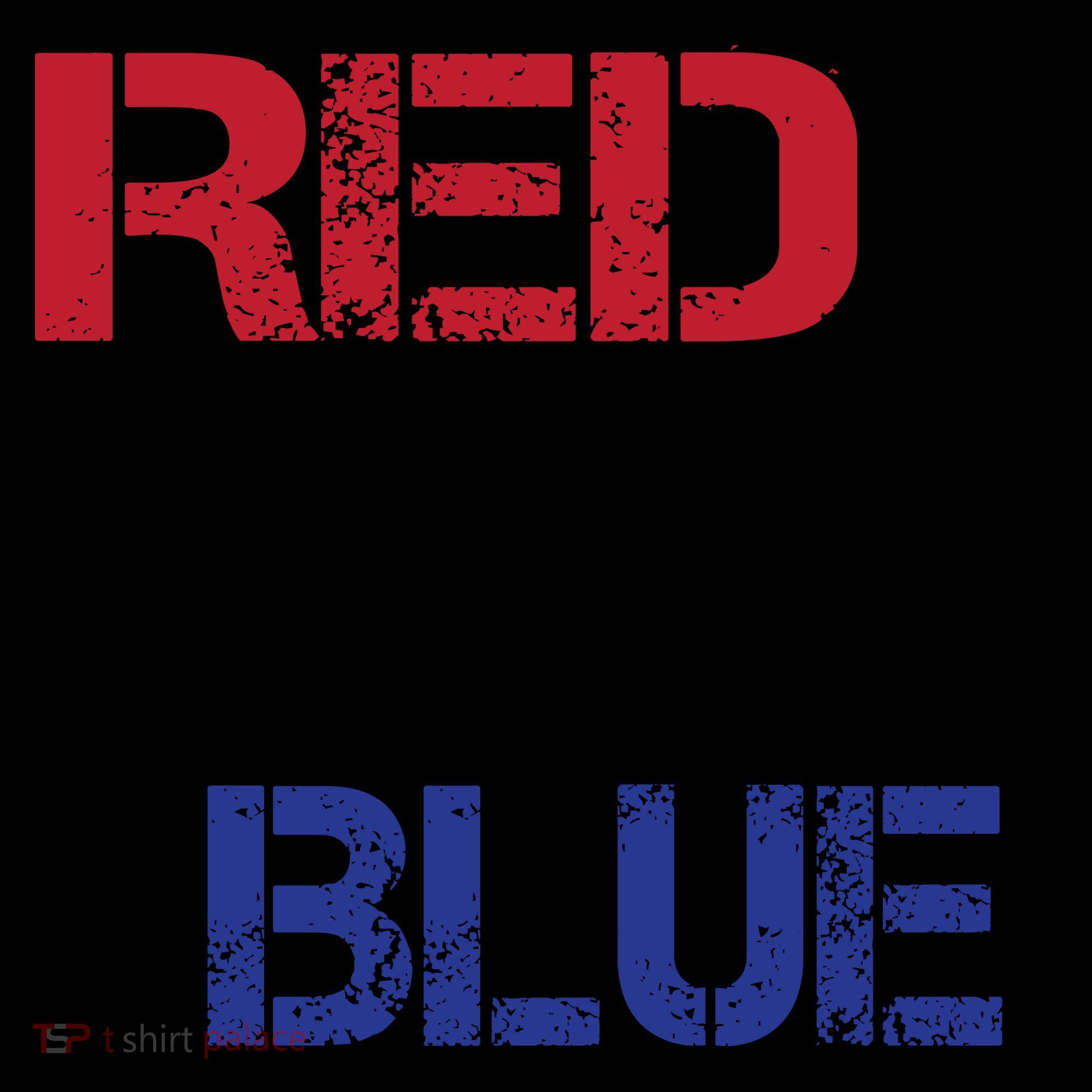 Red Wine and Blue USA Flag Coffee Mug
