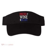 Red Wine and Blue USA Flag Visor thumb 0