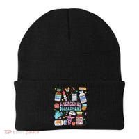 Retro Emergency Department Emergency Room Er Ed Nurse Tech Beanie thumb 0