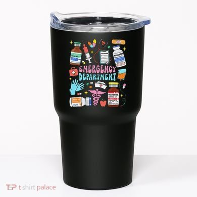 Retro Emergency Department Emergency Room Er Ed Nurse Tech Tumbler