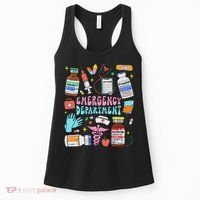Retro Emergency Department Emergency Room Er Ed Nurse Tech Women's Tank Top thumb 0