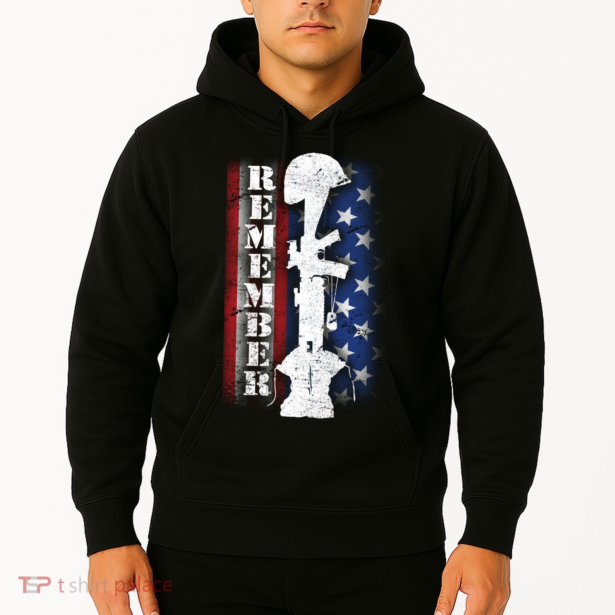 Remember The Fallen Flag Hoodie