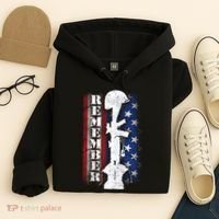Remember The Fallen Flag Hoodie thumb 4