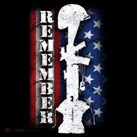 Remember The Fallen Flag Long Sleeve Shirt thumb 2