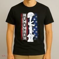 Remember The Fallen Flag T-Shirt thumb 3