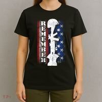Remember The Fallen Flag T-Shirt thumb 4