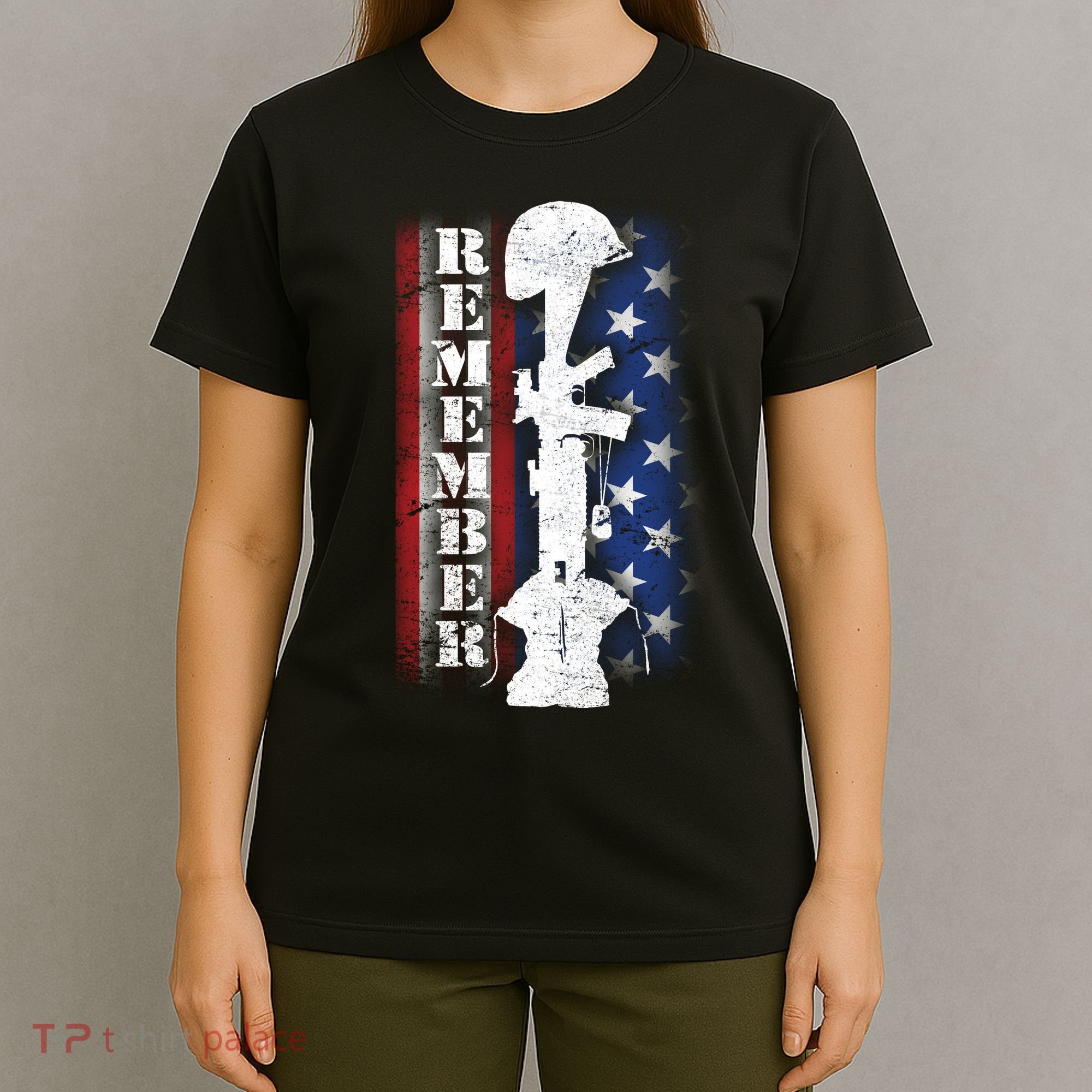 Remember The Fallen Flag T-Shirt