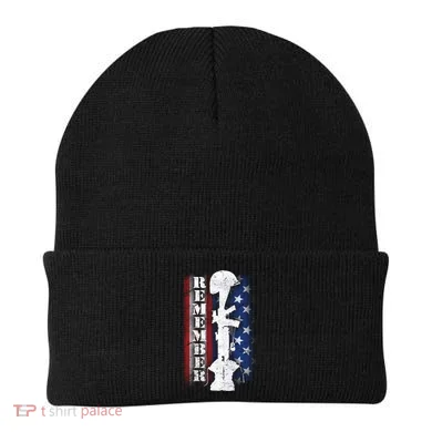 Remember The Fallen Flag Beanie