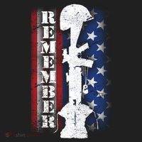 Remember The Fallen Flag Beanie thumb 2