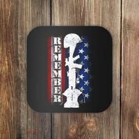 Remember The Fallen Flag Coaster thumb 0