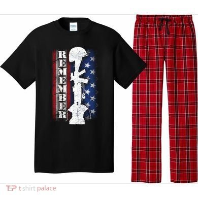Remember The Fallen Flag Pajama Set